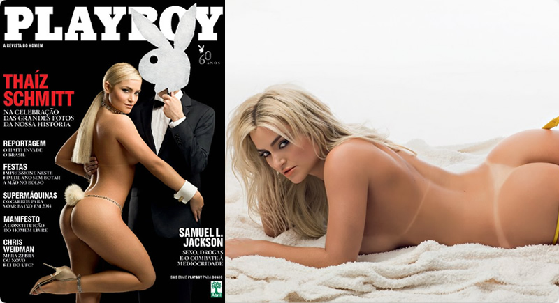 Playboy Dezembro – Thaiz Schmitt