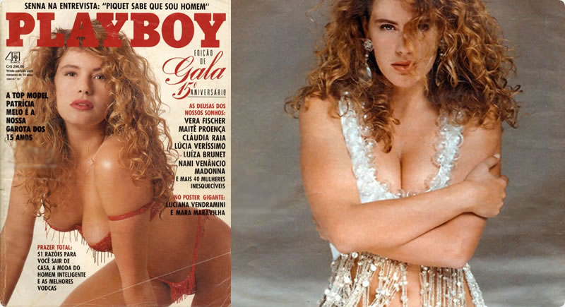 Playboy Agosto 1990 – Patrícia Melo