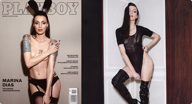 Playboy Junho-Julho – Marina Dias nua