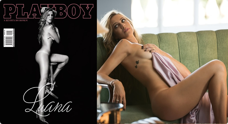Revista Playboy Abril – Luana Piovani nua