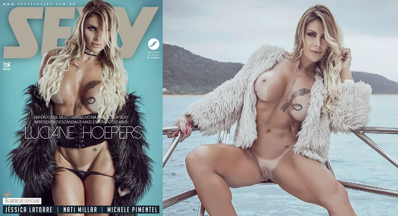 Revista Sexy Agosto – Luciane Hoepers