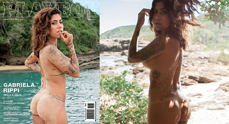 Playboy Dezembro-Janeiro – Gabriela Rippi nua